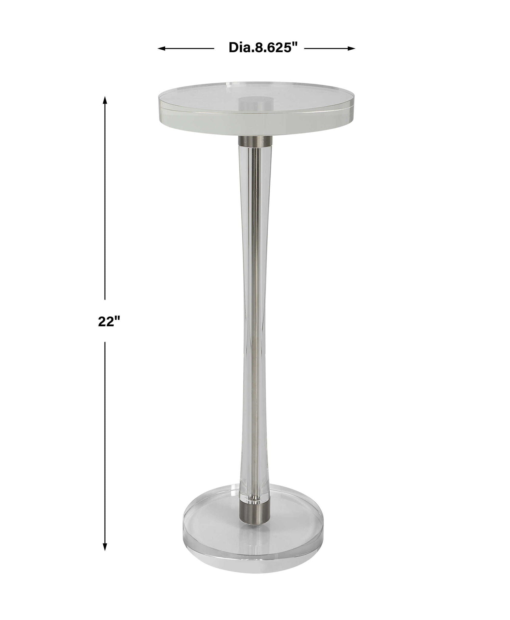 Pria - Crystal Drink Table