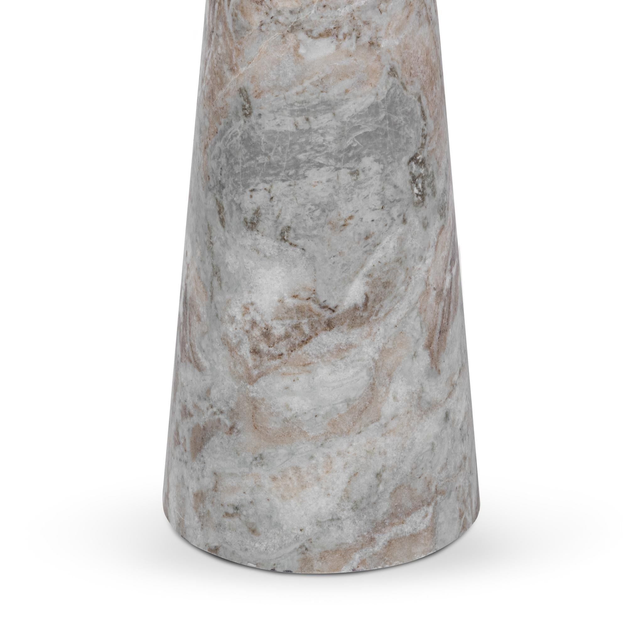Huxley - Marble Round Accent Table