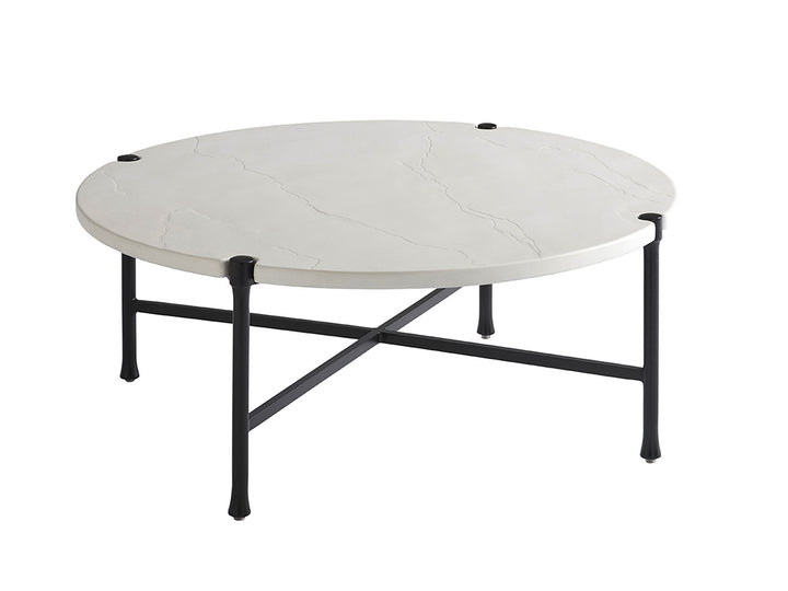 Pavlova - Round Cocktail Table - White