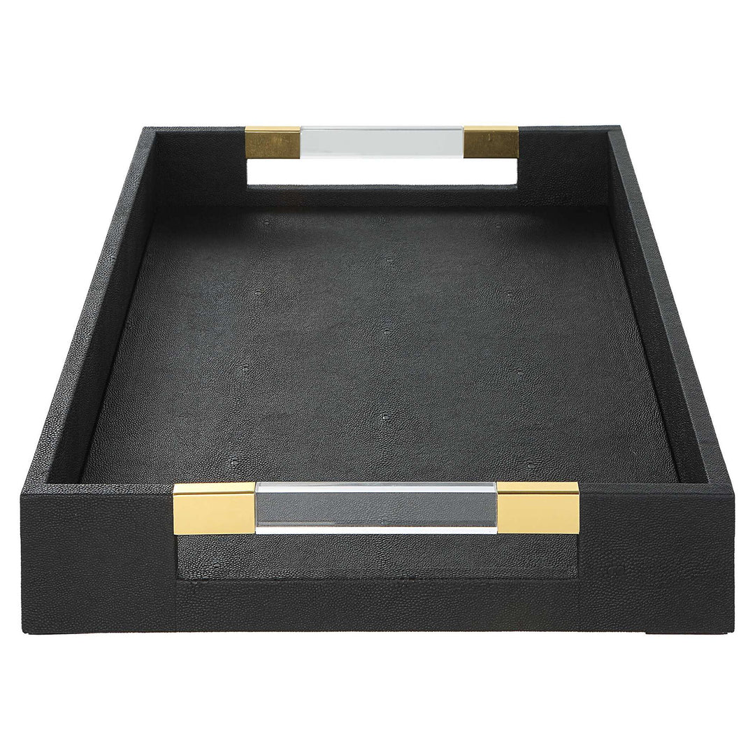 Wessex - Black Shagreen Tray