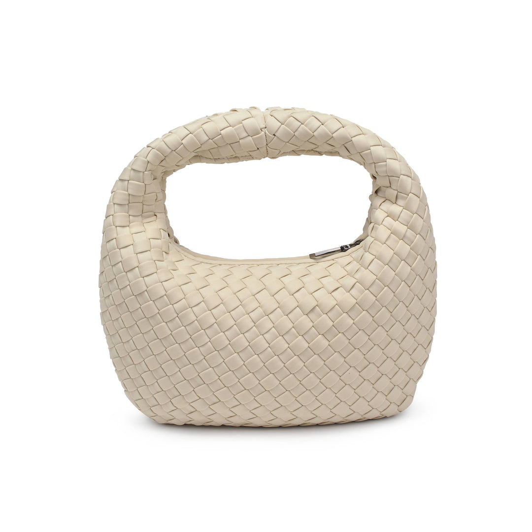 Dare to Dream - Small Woven Neoprene Clutch: Dark Denim