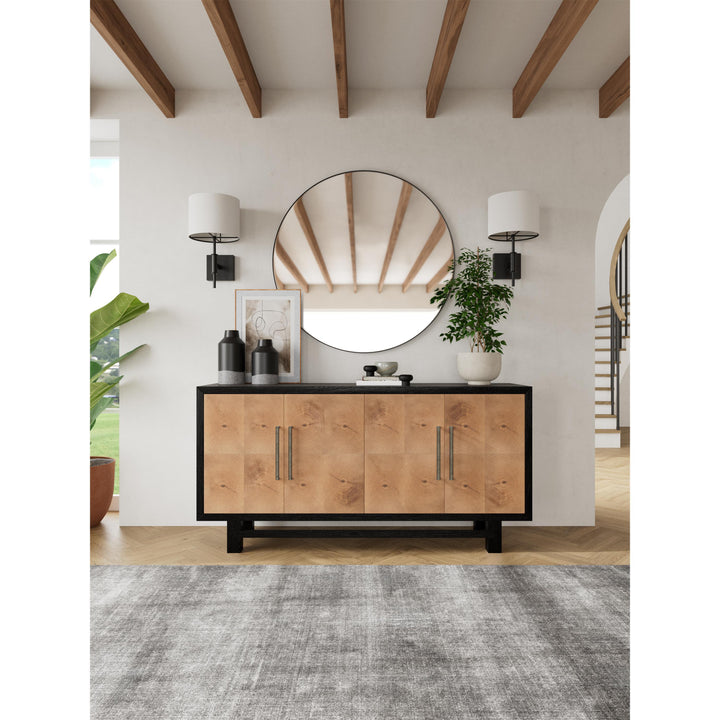 Davie - Accent Server - Light Brown