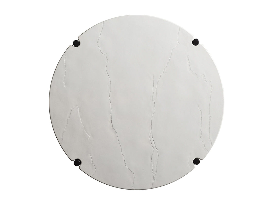 Pavlova - Round Cocktail Table - White