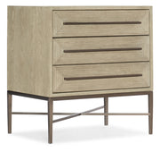 Cascade - 3-Drawer Nightstand - Light Brown