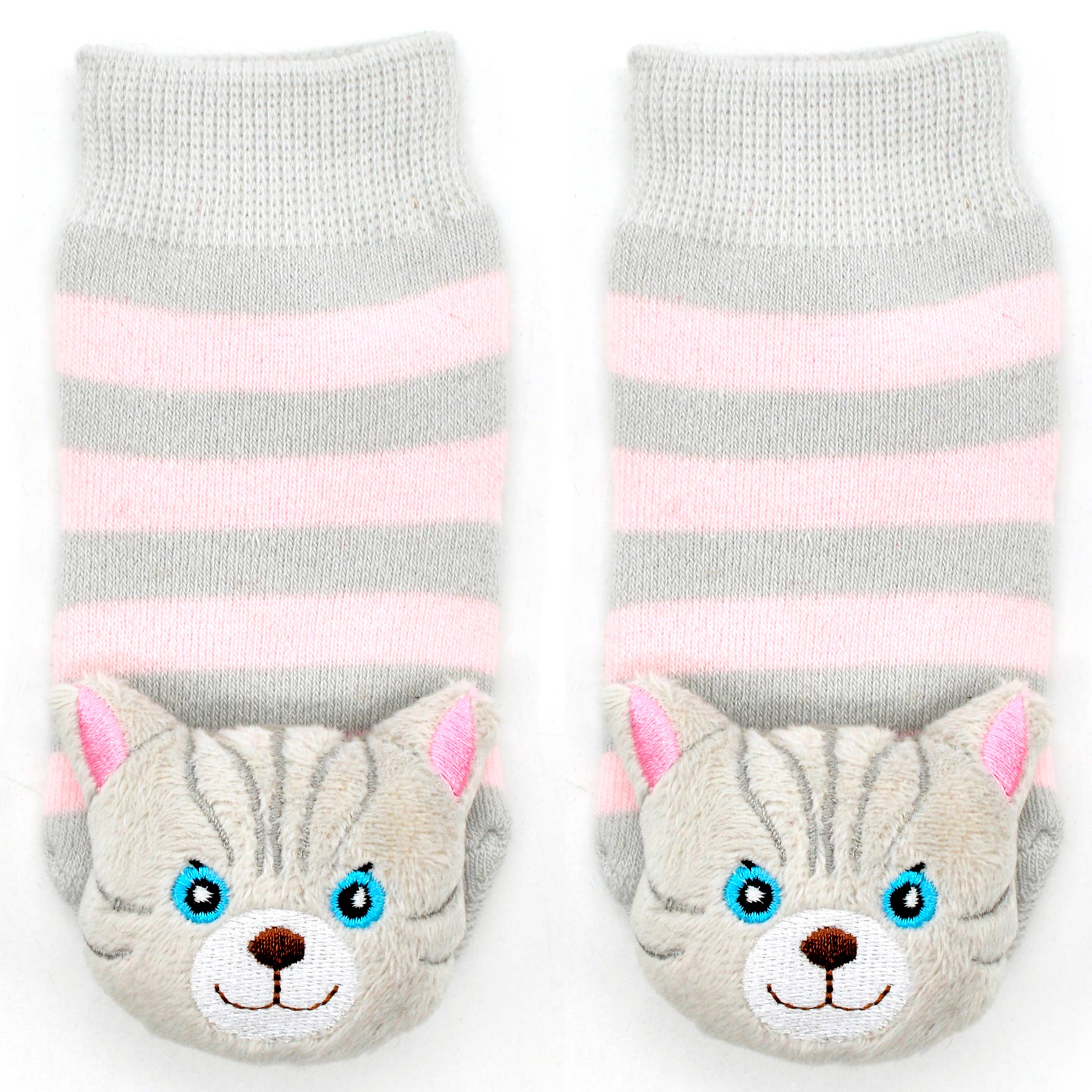 Gray Cat Boogie Toes Rattle Socks