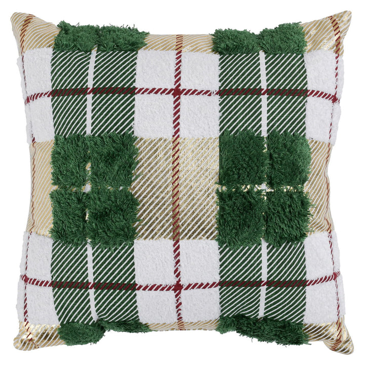 Holiday - VE Plaid Texture Pillow