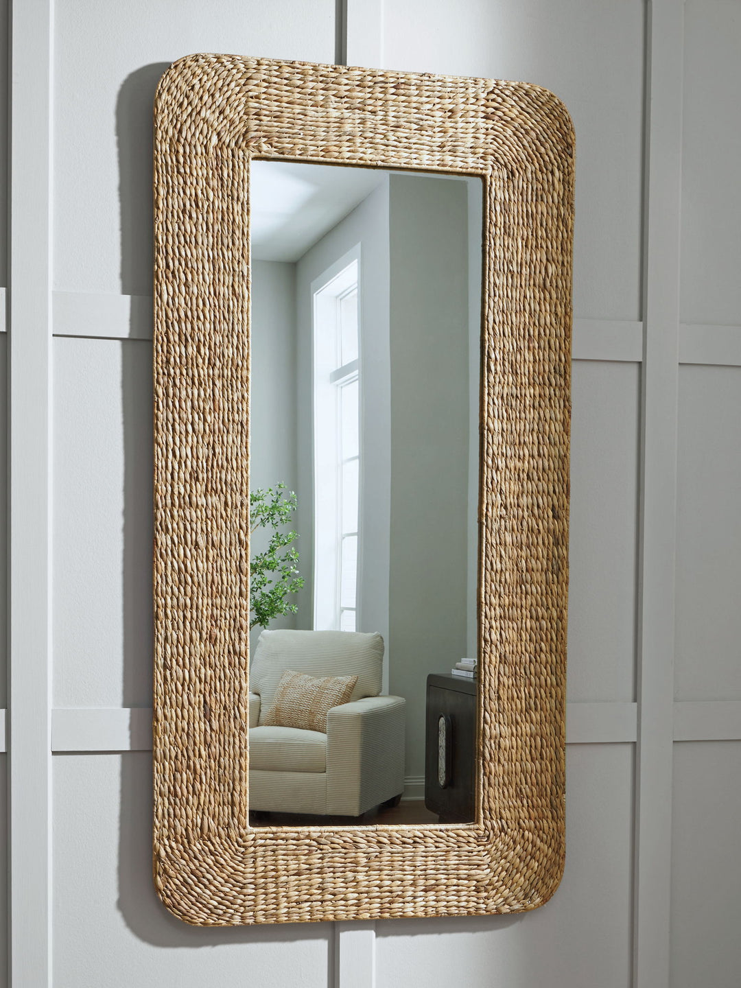 Norigan - Natural - Floor Mirror