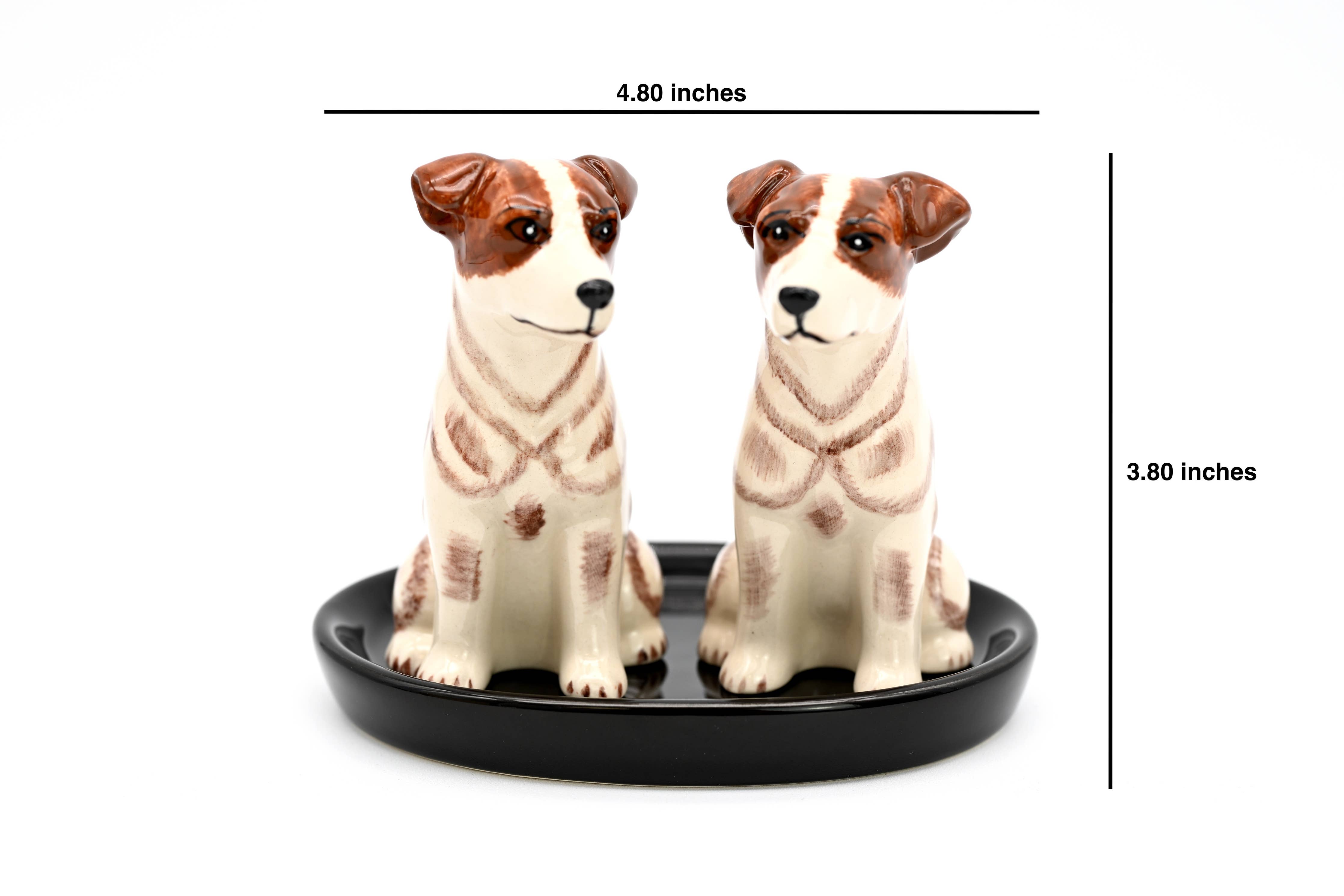 SP962 SALT AND PEPPER SHAKER Jack Russell