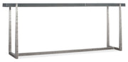 Chapman - Mixed Media Console Table - Pearl Silver