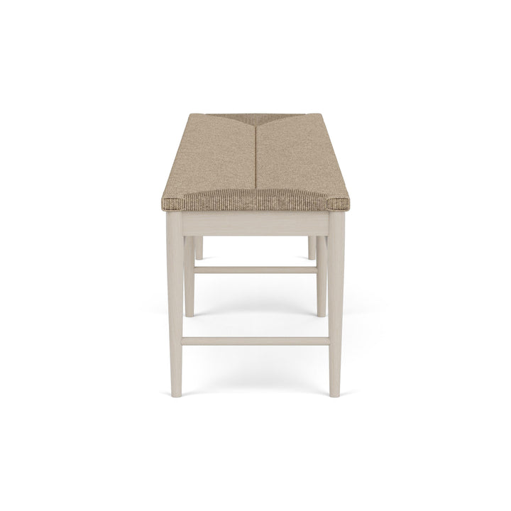 Laguna - Rush Seat Dining Bench - Beige