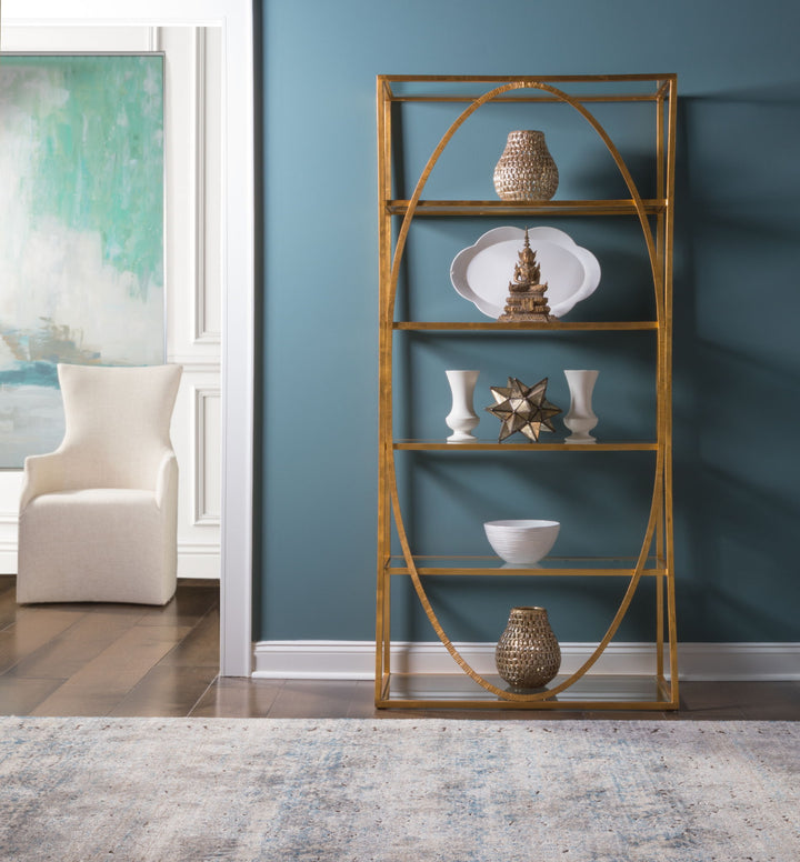 Metal Designs - Ellipse Etagere