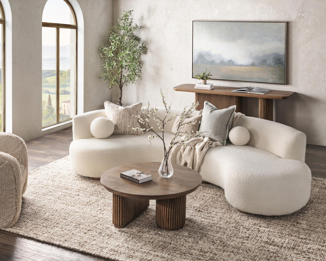 Vander - Solid Wood Rectangle Console Table