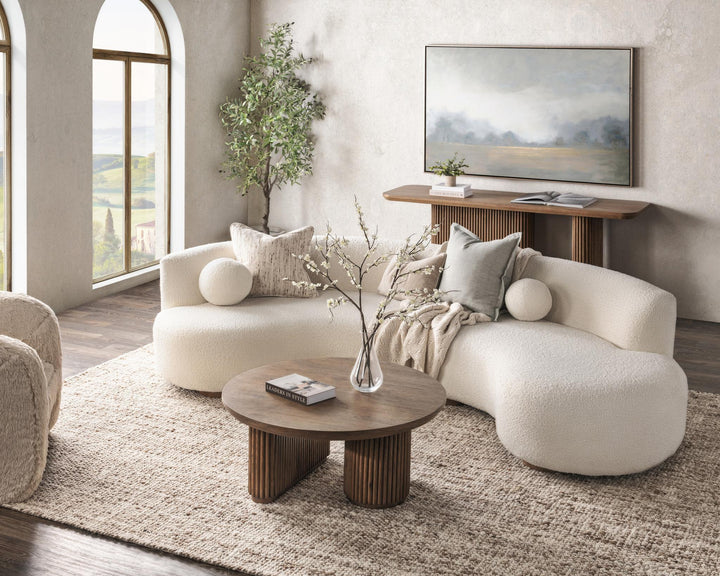 Vander - Solid Wood Rectangle Console Table