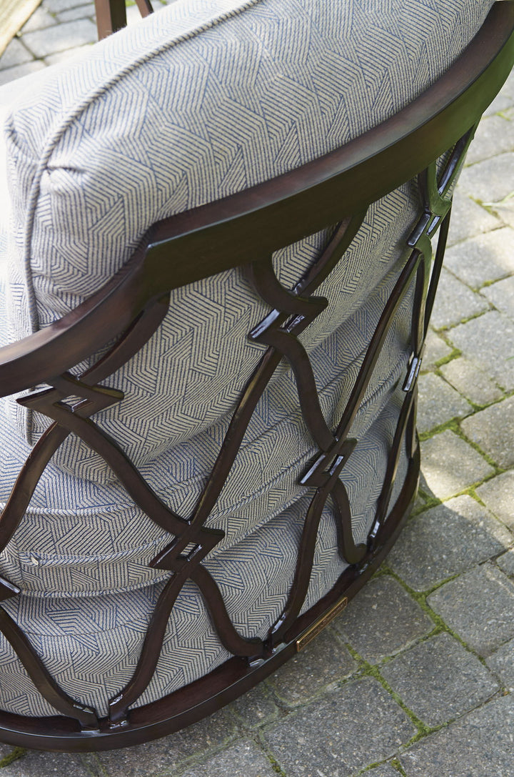 Royal Kahala Black Sands - Swivel Chair - Dark Brown