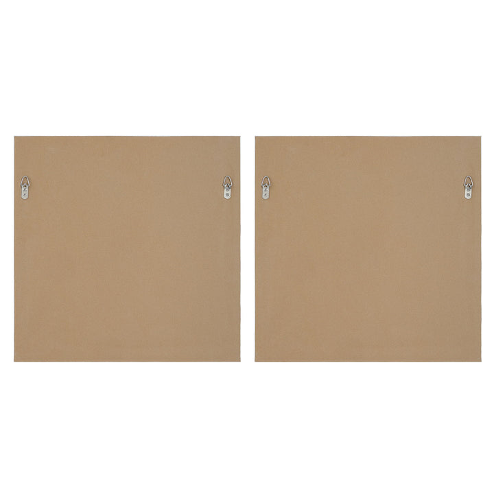 Glacial Coast - Framed Prints (Set of 2) - Light Brown