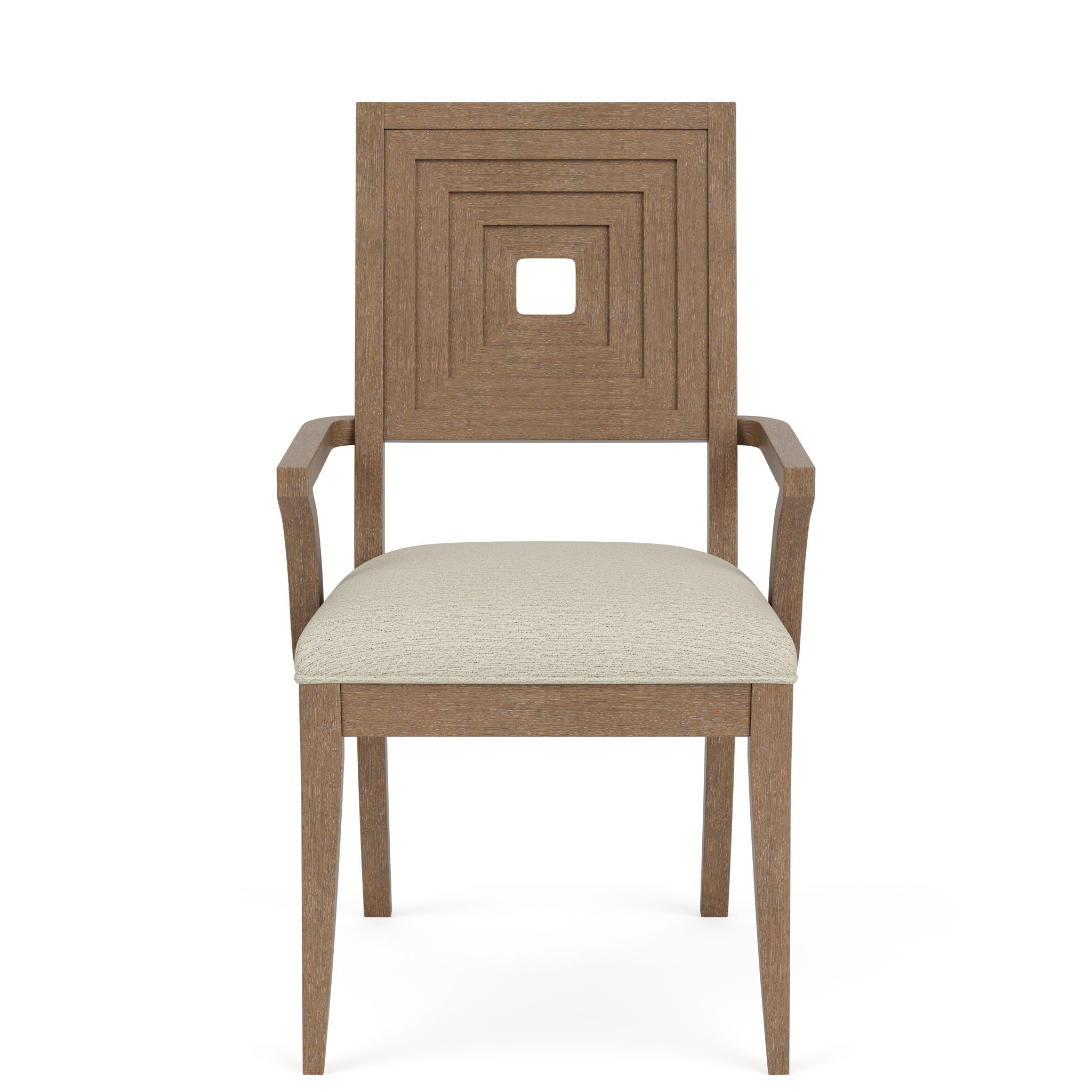 Cascade - Upholstered Wood Back Arm Chair (Set of 2)