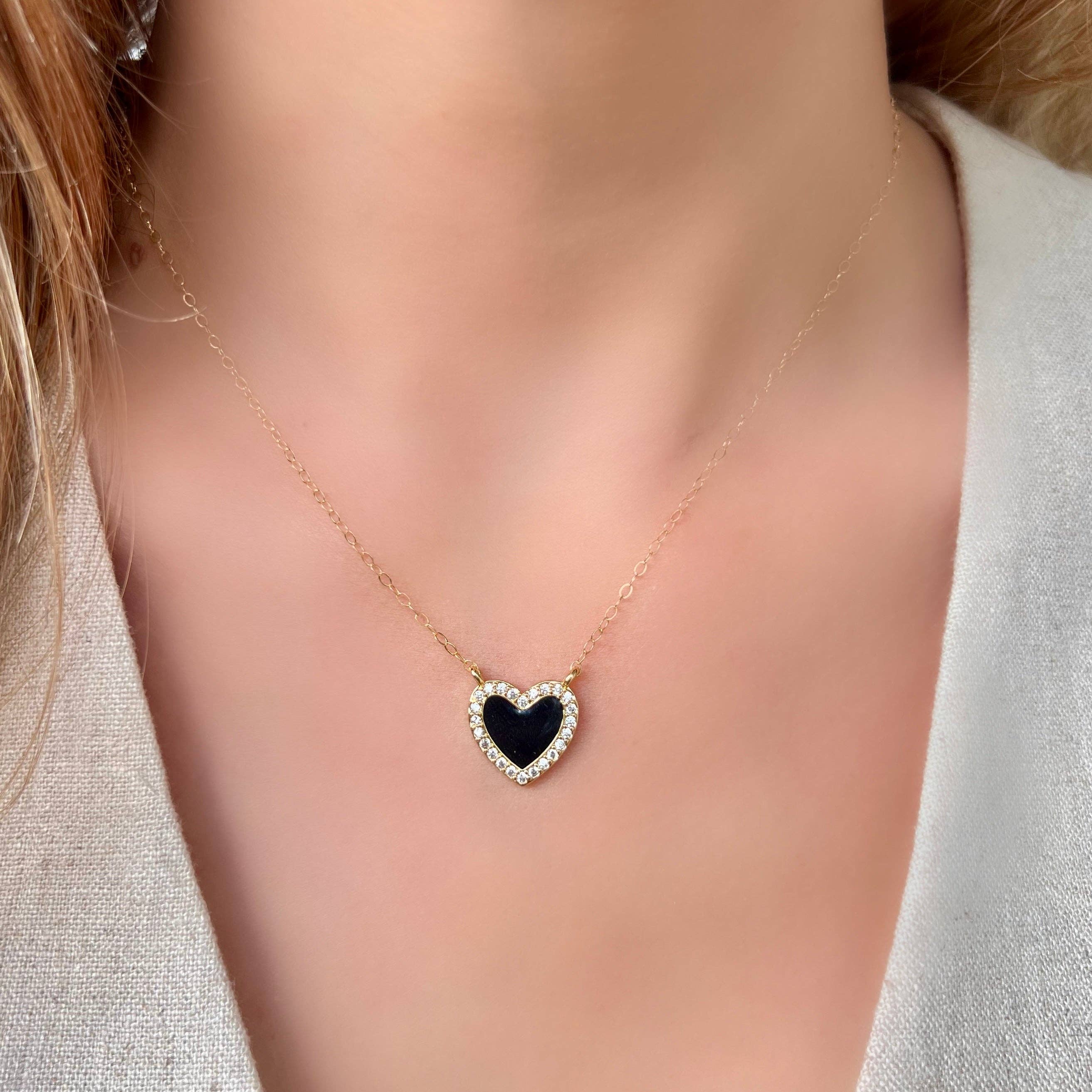 Cora  Necklace: White