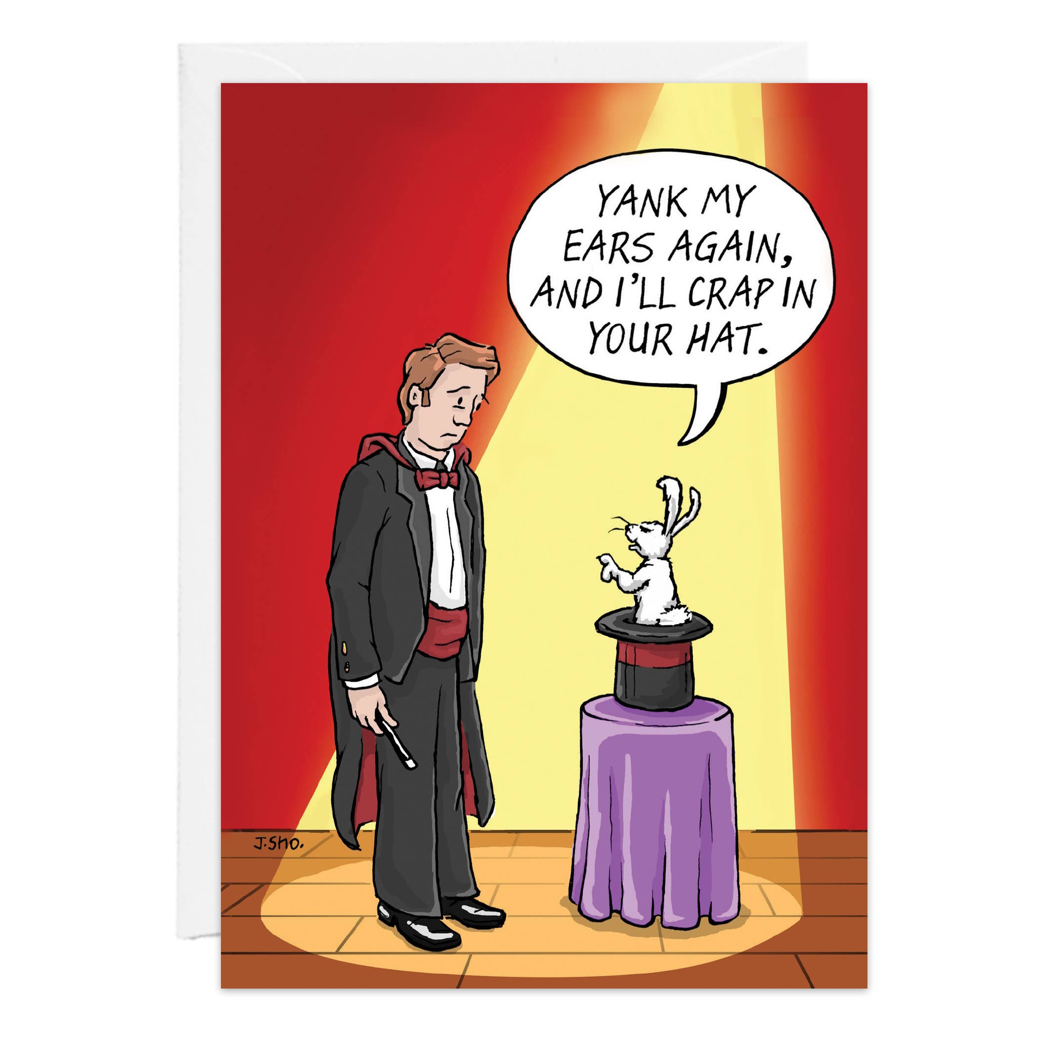 Yank My Ears Again Birthday Card - 9474