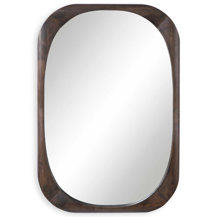 Sheldon - Mid-Century Mirror - Dark Brown