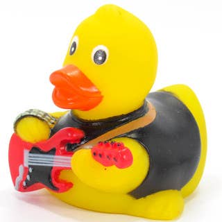 Guitar Player Rubber Duck 