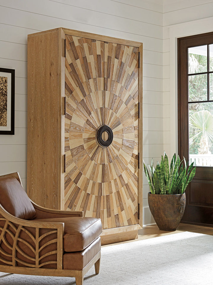 Los Altos - Pavillion Cabinet - Light Brown