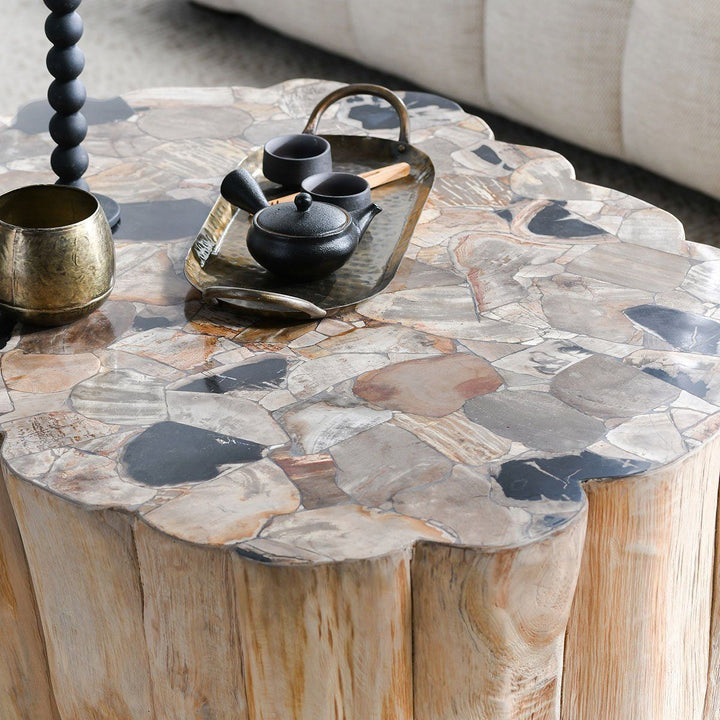 Norwest - Petrified Wood Coffee Table - Natural
