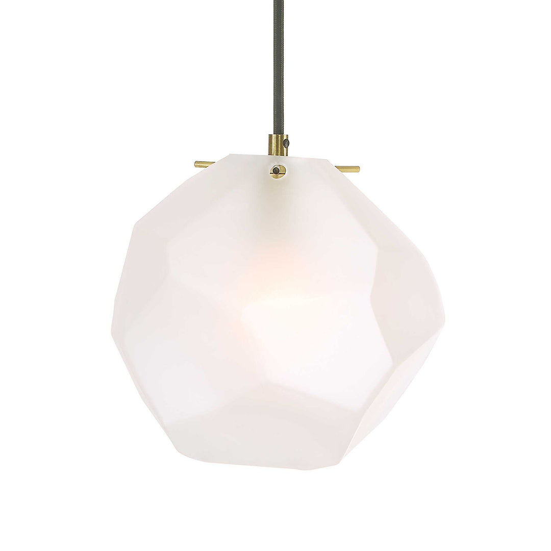 Geodesic - 1 Light Mini Pendant - White