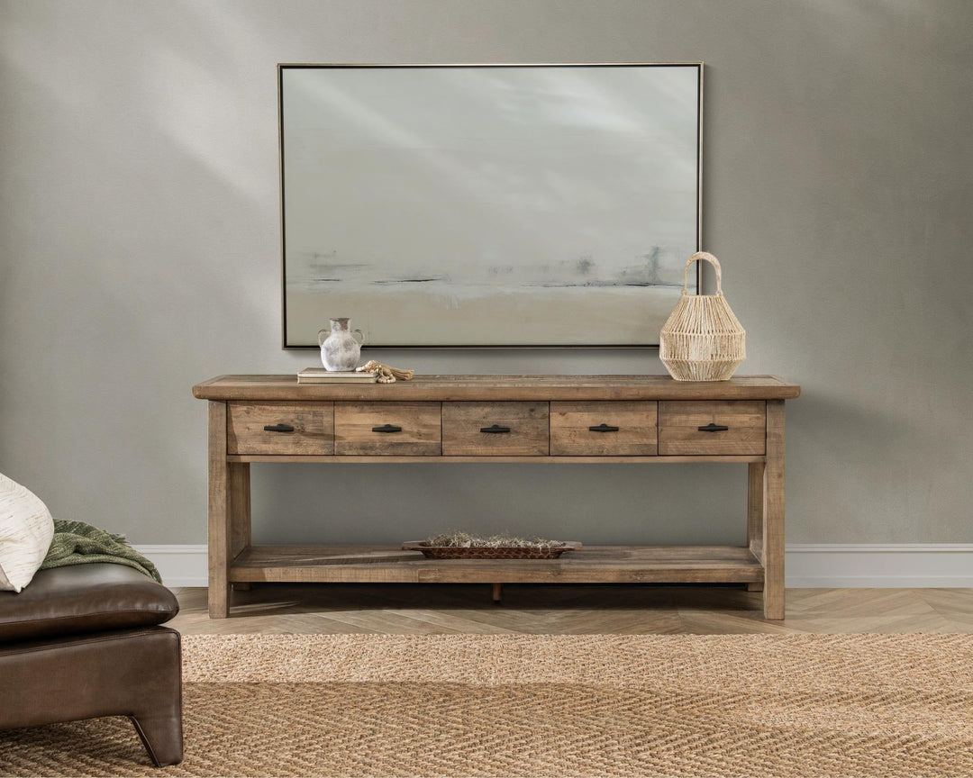 Talladega - Console Table - Natural