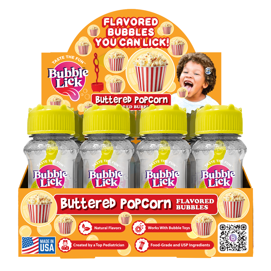BubbleLick™ Buttered Popcorn