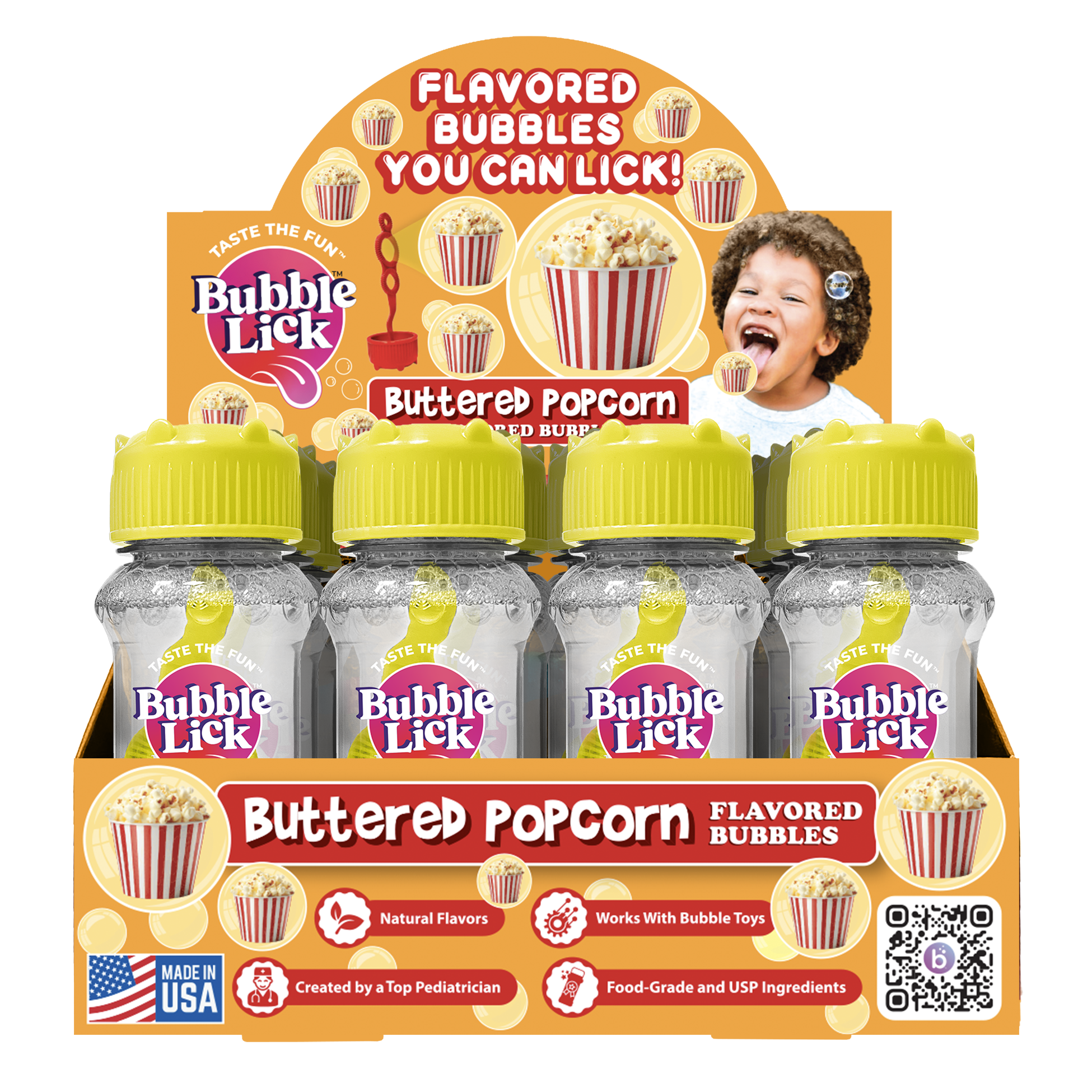BubbleLick™ Buttered Popcorn
