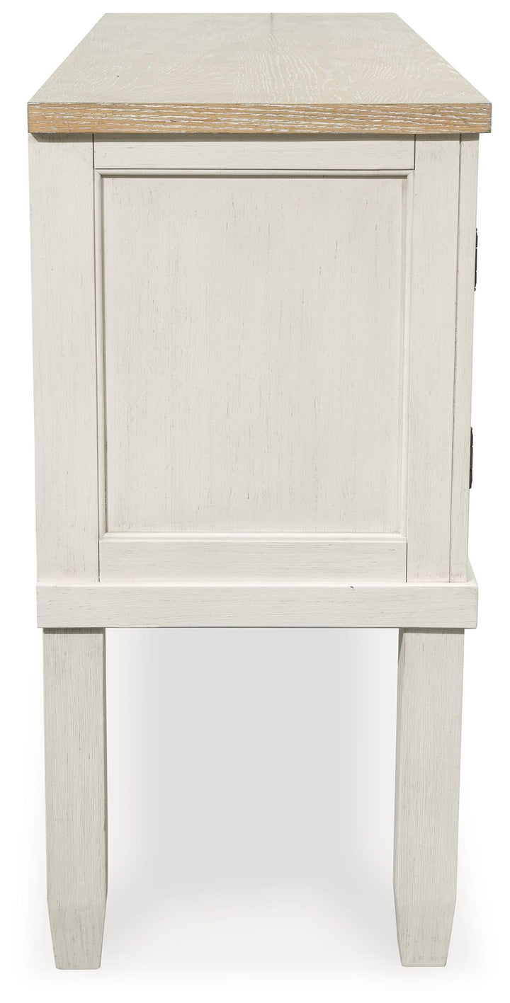 Shaybrock - Antique White / Brown - Dining Room Server