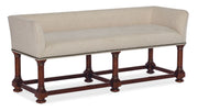 Charleston - Bed Bench - Dark Brown / Beige