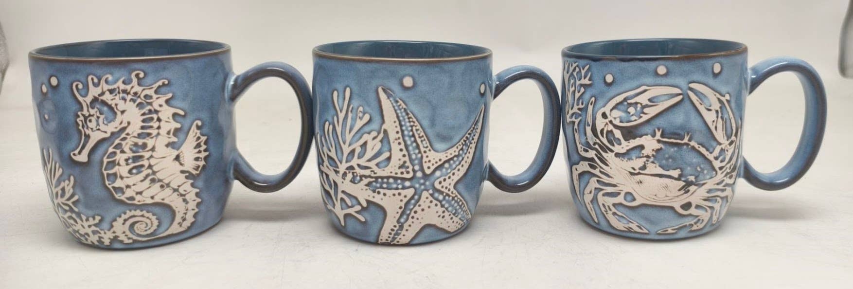 Tide Tranquility 18Oz Mug, 3 Assorted
