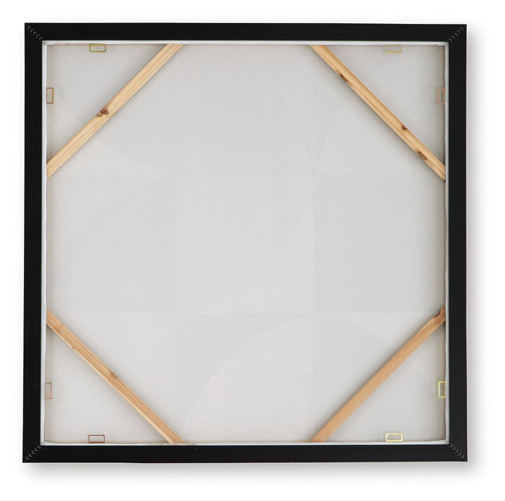 Harelman - Tan / Taupe / White - Wall Art