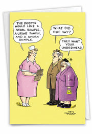 NobleWorks - Want Underwear - All Occasions Card