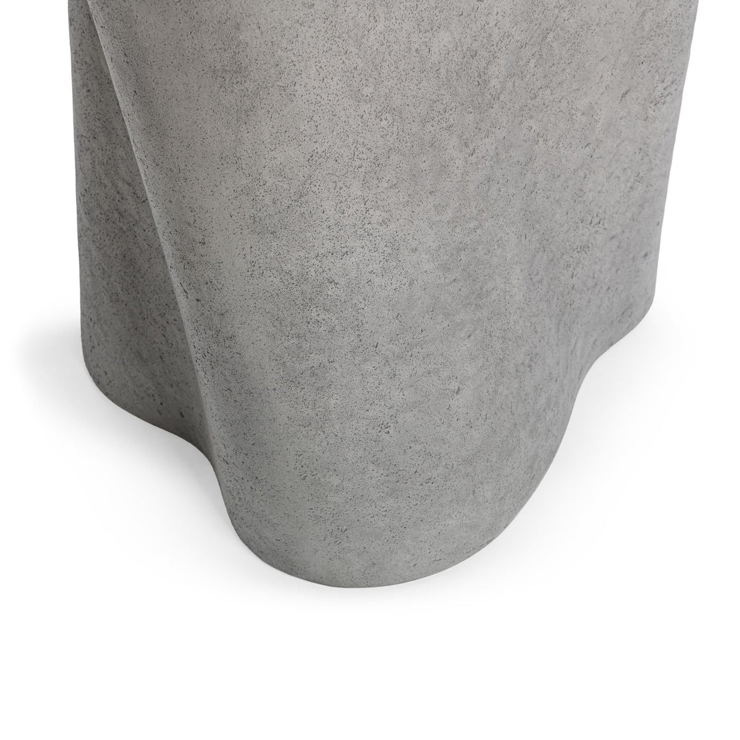 Everson - Outdoor Accent Table - Dark Gray