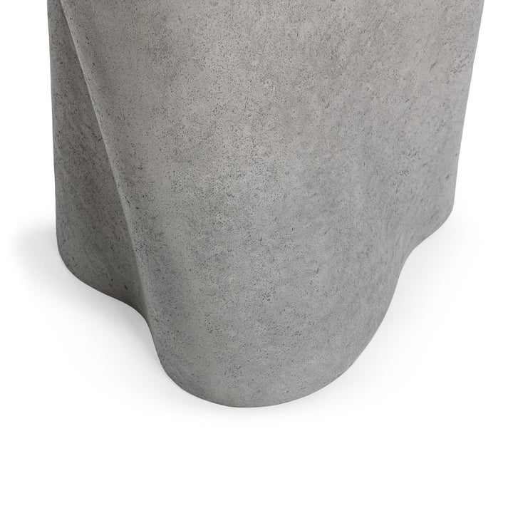 Everson - Outdoor Accent Table - Dark Gray