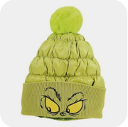 SNOWP GRINCH PACKABLE PUFFER HAT