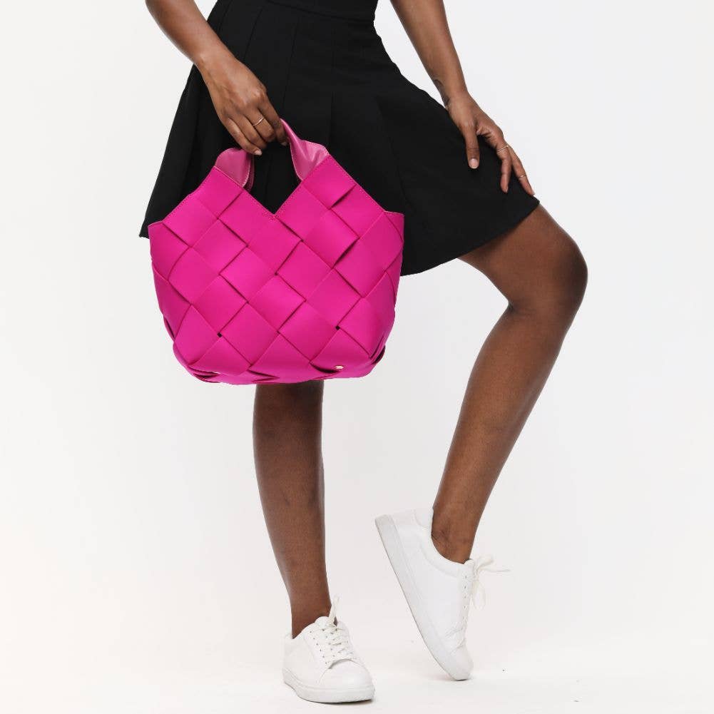 Resilience - Woven Neoprene Tote: Chocolate