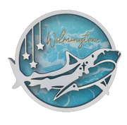 Customizable Shark Ocean Magnet | Tourist Souvenir