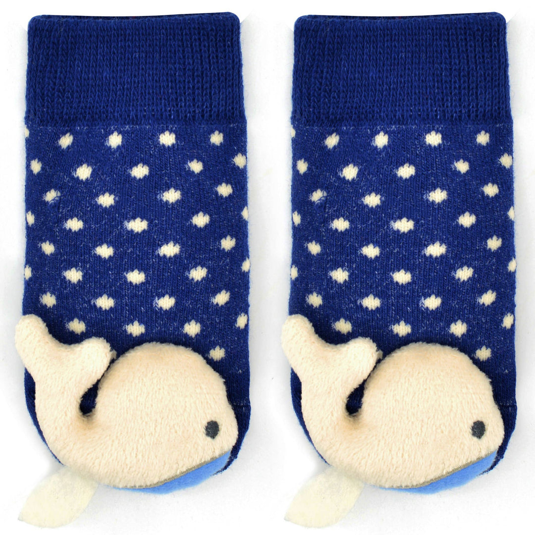 Baby Whale Boogie Toes Rattle Socks: 1 - 2 Y