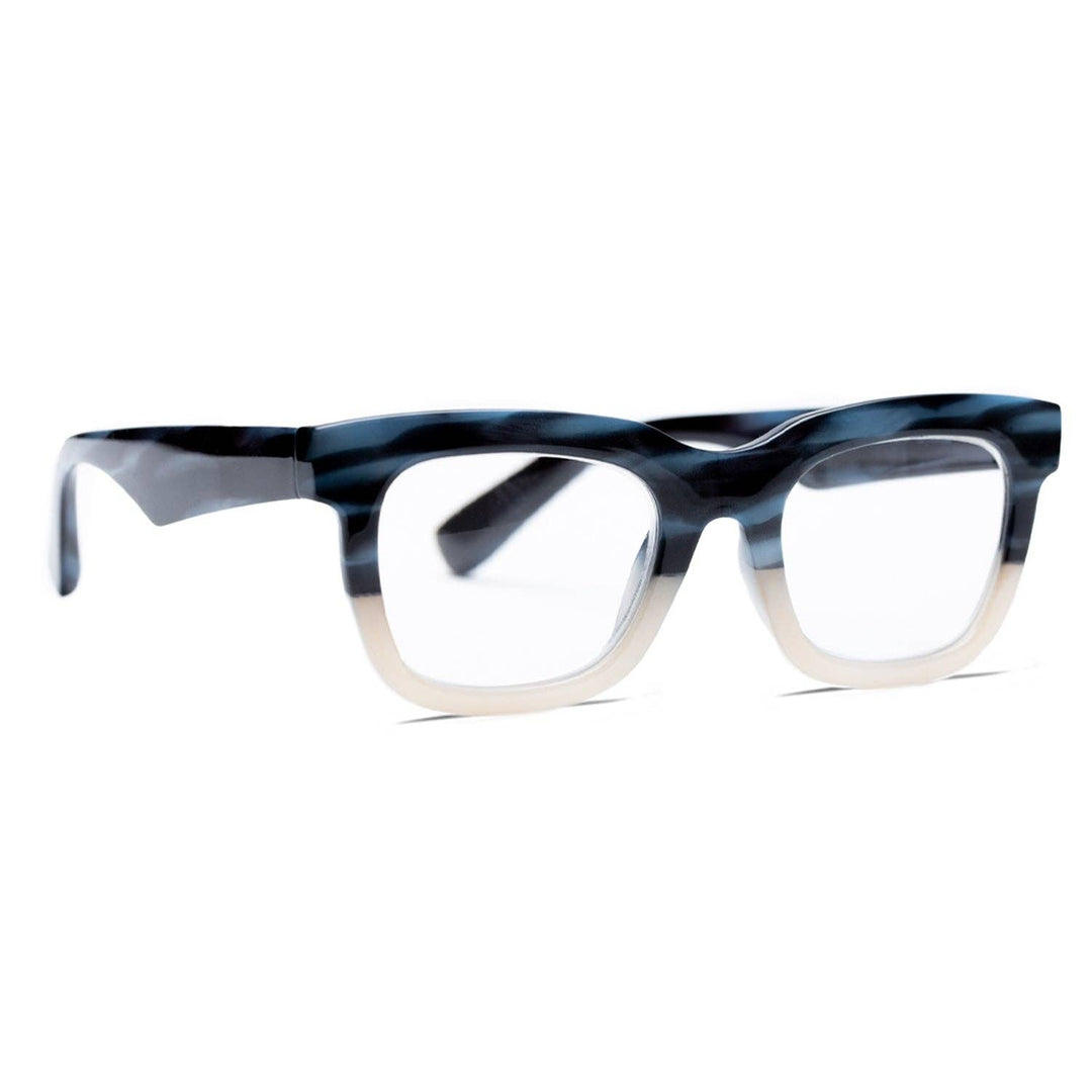 SKYLAR | Midnight Blue / Ivory | Blue Light Blocking: 2.00