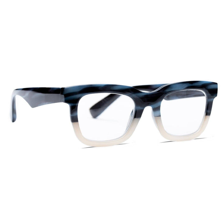 SKYLAR | Midnight Blue / Ivory | Blue Light Blocking: 2.00