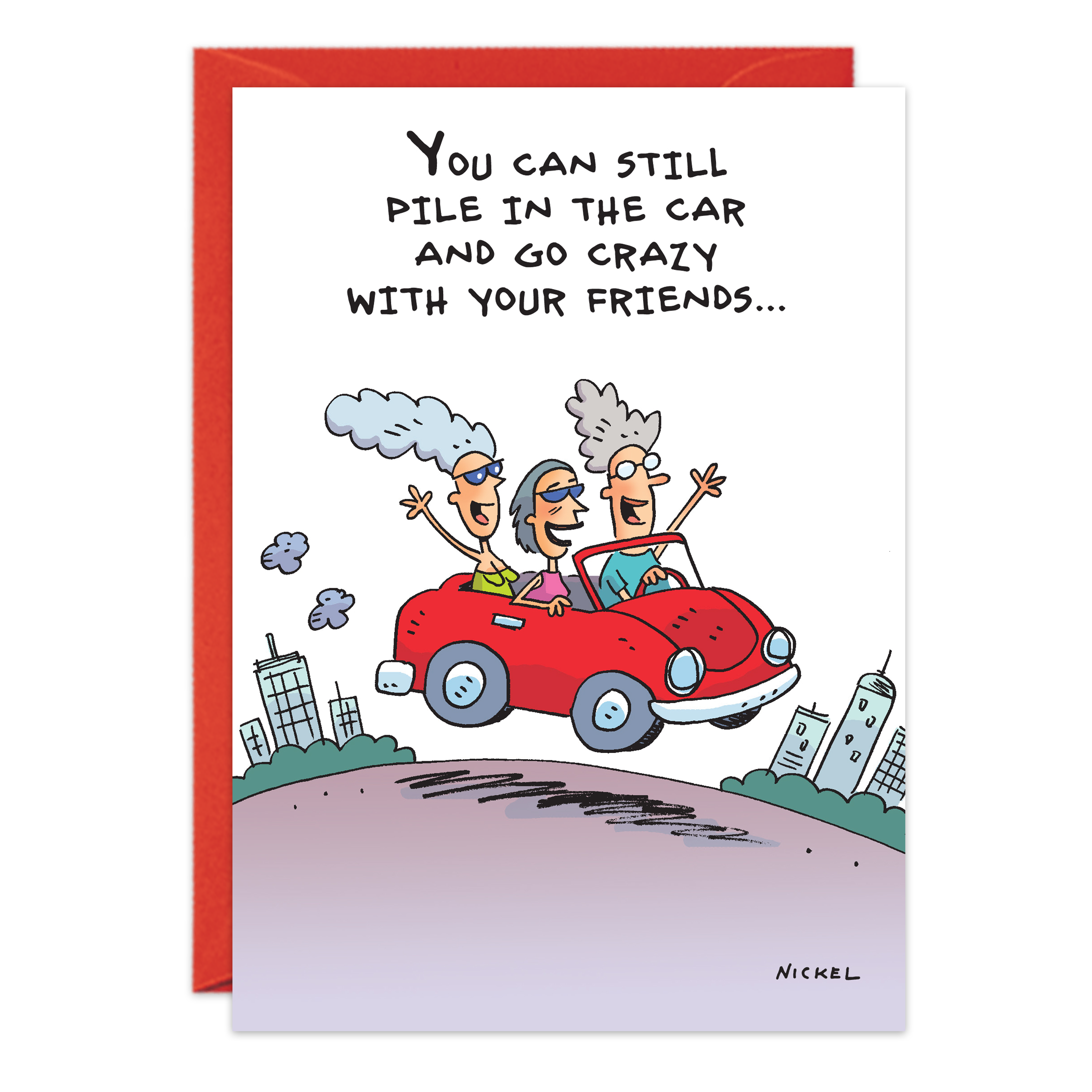 Senior Discount Birthday Card - 8285