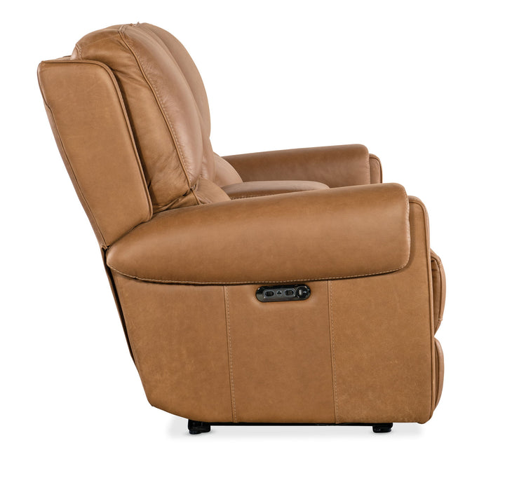 Somers - Power Console Loveseat With Power Headrest