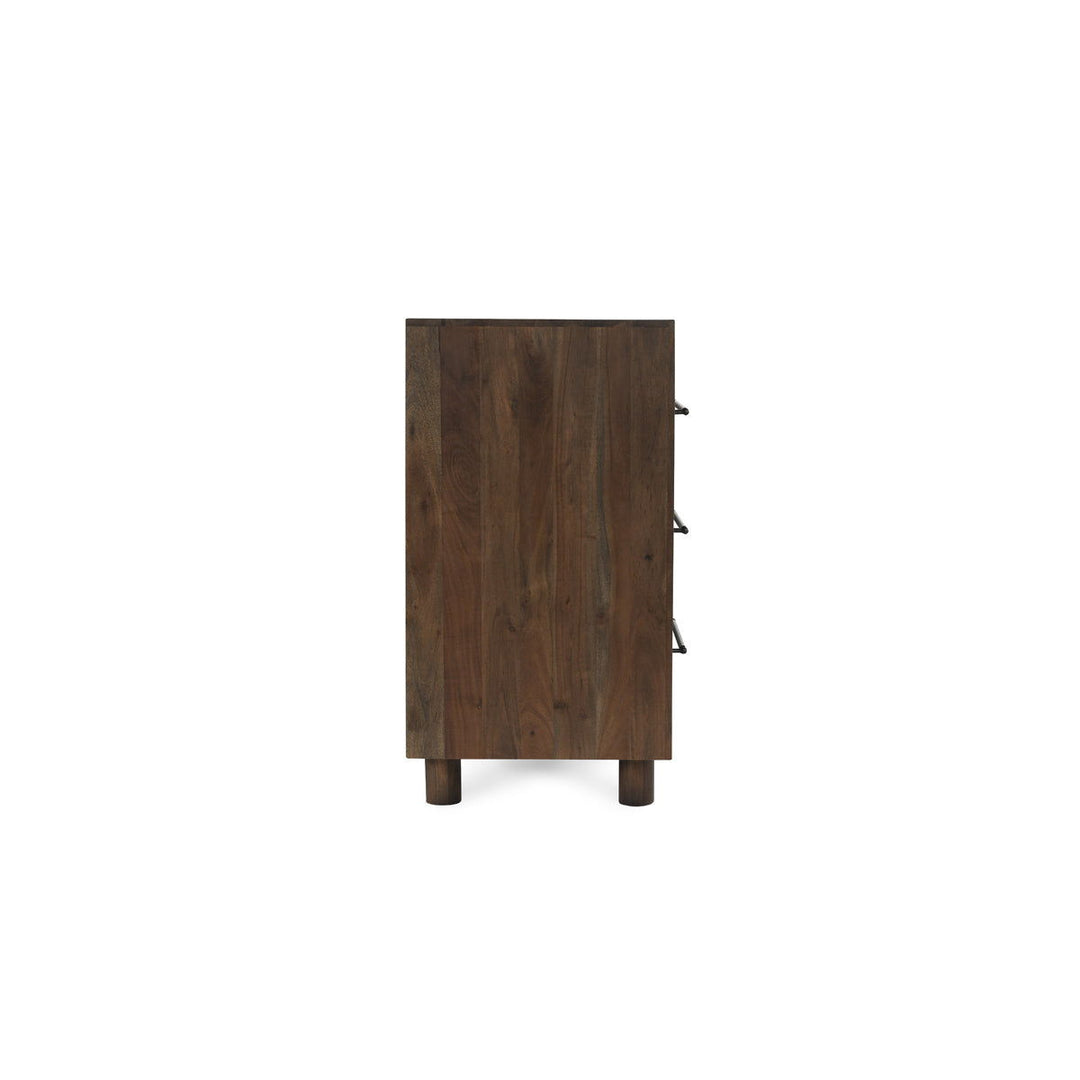 Jaxon - 9 Drawer Dresser - Cocoa Brown