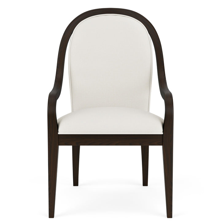 Lydia - Curved Upholstered Chair