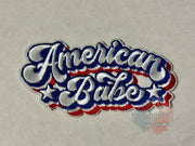 American Babe Iron-On PATCH