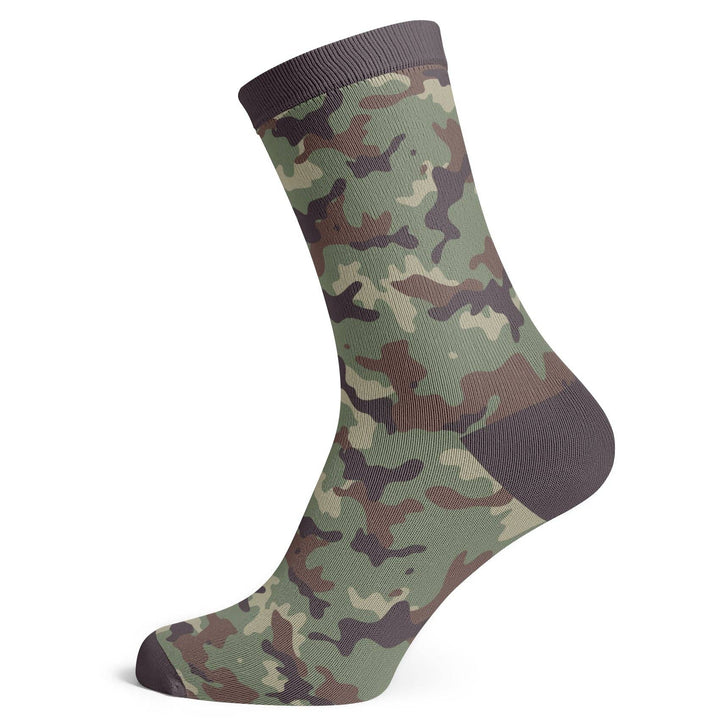 Camo Socks: Big Shoe