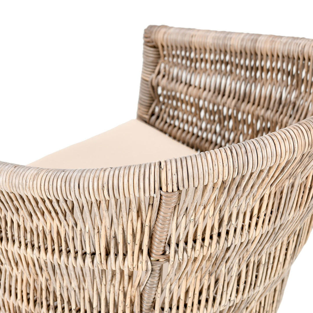 Collins - Outdoor Dining Chair - Natural / Sand